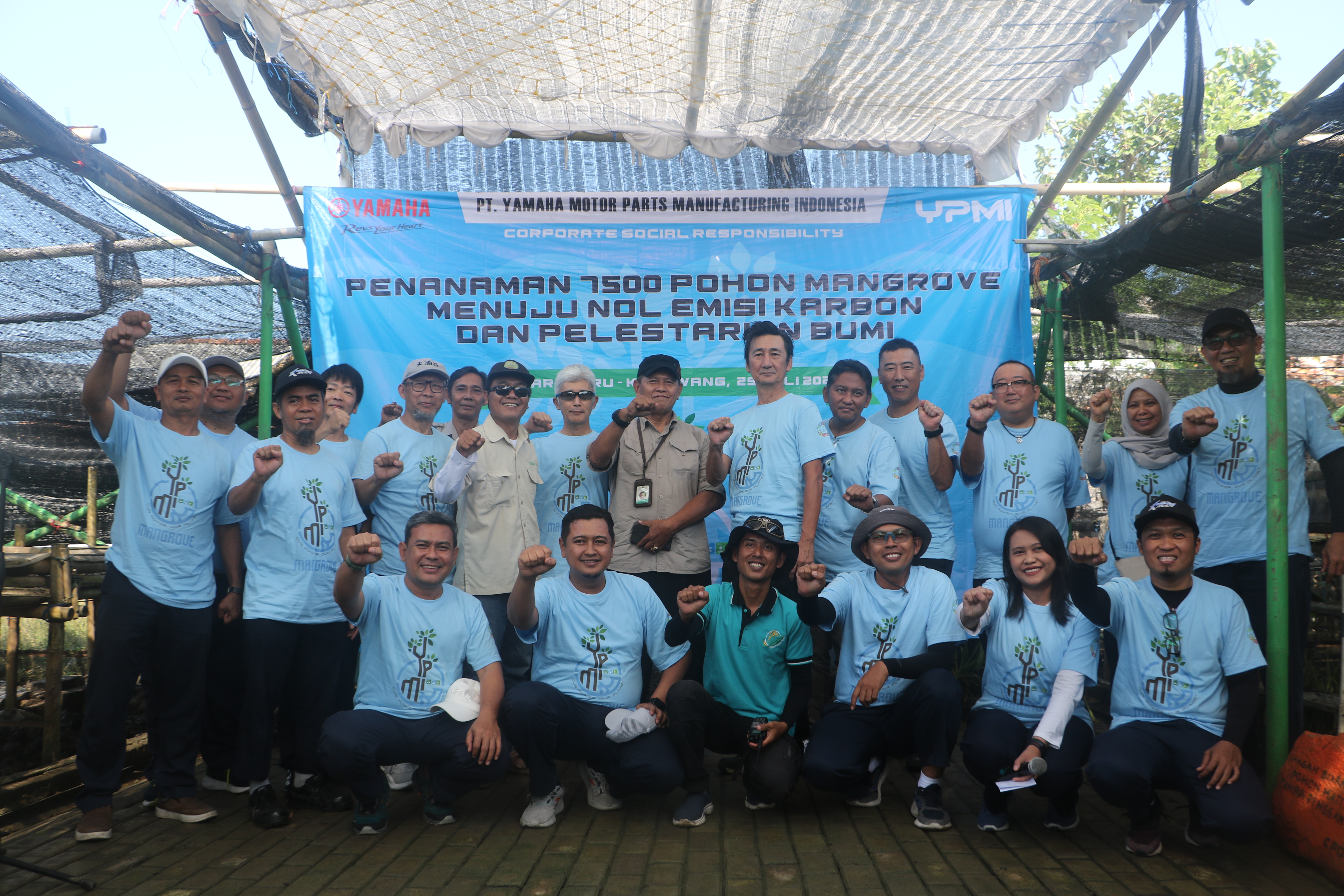 Dari YPMI untuk Bumi: Penanaman Mangrove sebagai Komitmen Lingkungan Berkelanjutan